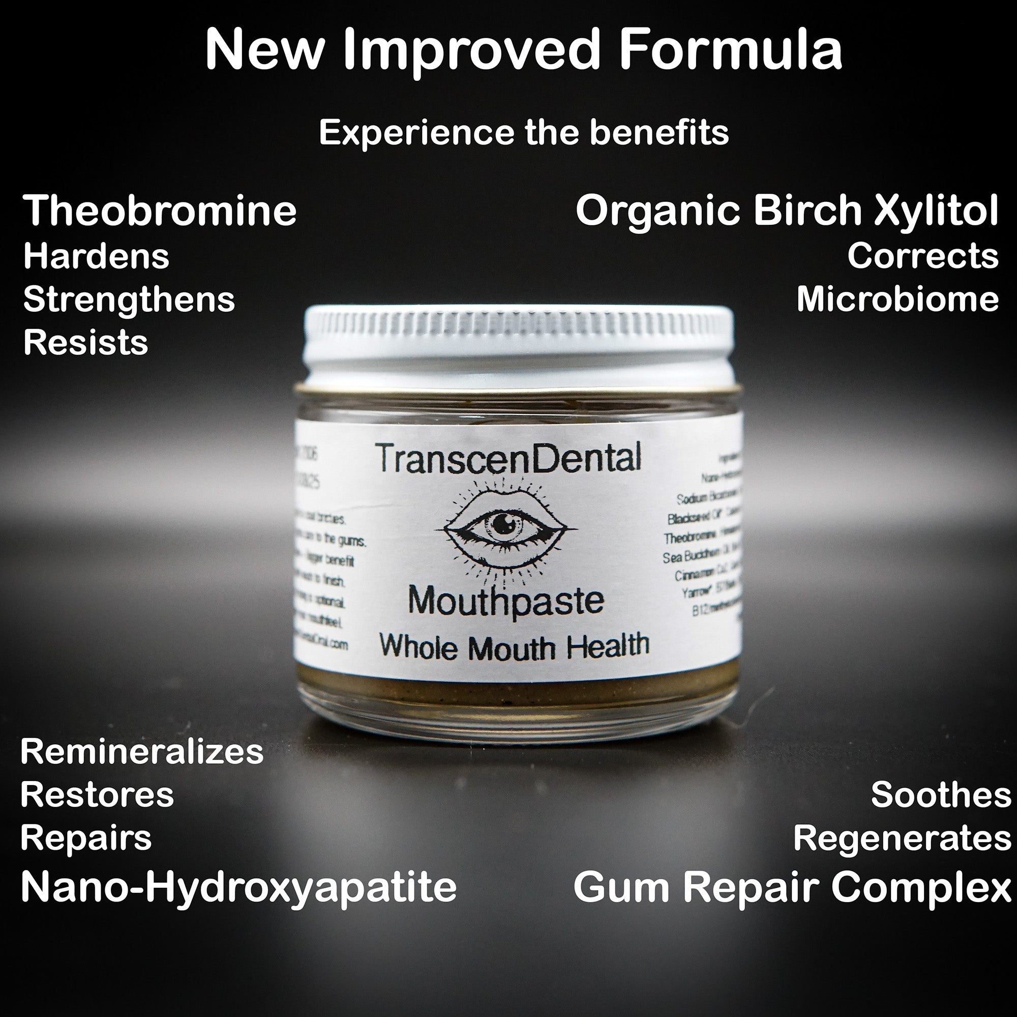 TranscenDental Toothpaste | Remineralizing & Periodontal